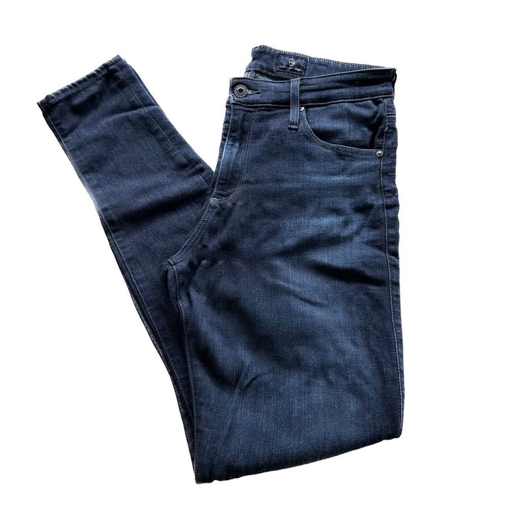 AG Adriano Goldschmied Ankle Jeans Skinny Farrah High Rise Dark Wash 27R x 30
